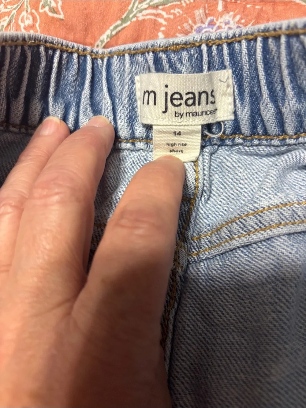 Maurices light wash